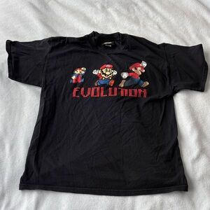 Vintage Mario Graphic Tee 100% cotton